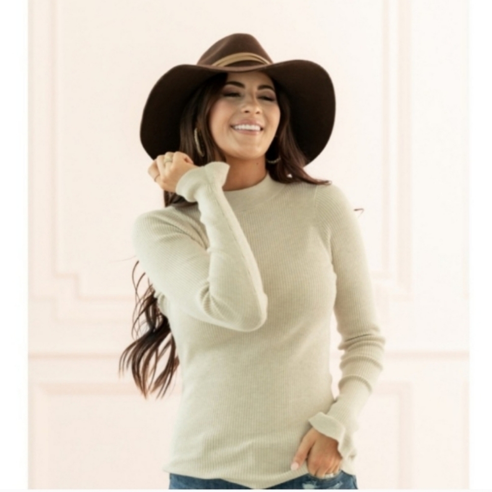 Rachel Parcell Floppy felt Wool Panama Hat